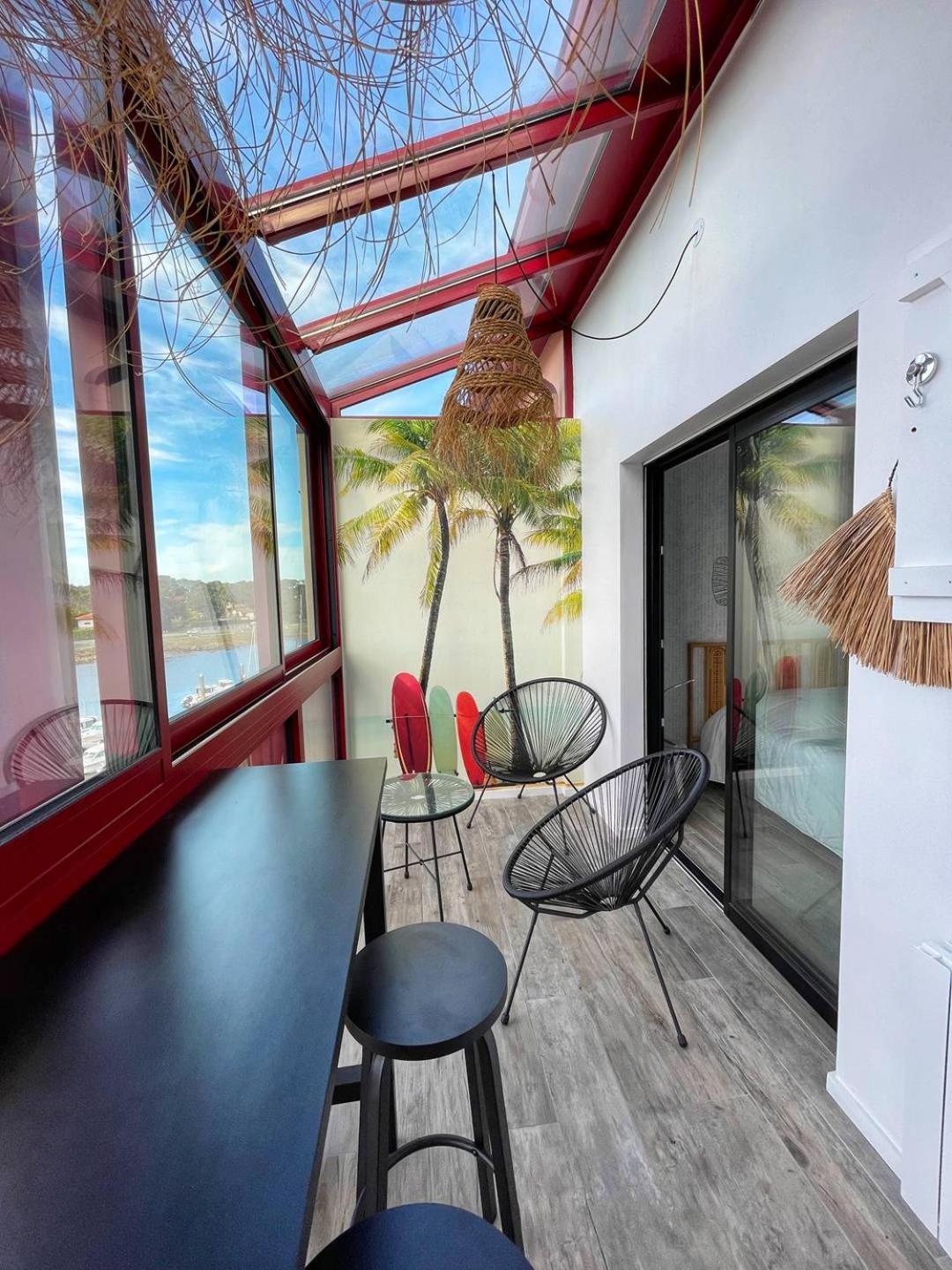 Port Sud - T3 En Duplex Avec Vue Panoramique Sur Le Port De Capbreton公寓 外观 照片